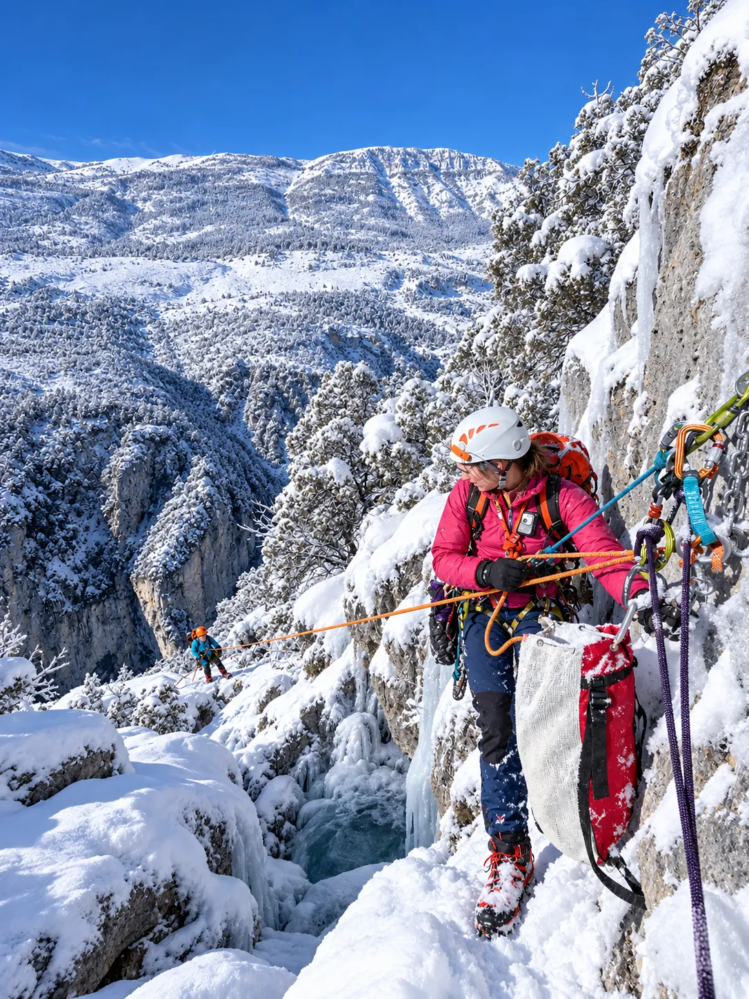 Raquettes & canyon sec