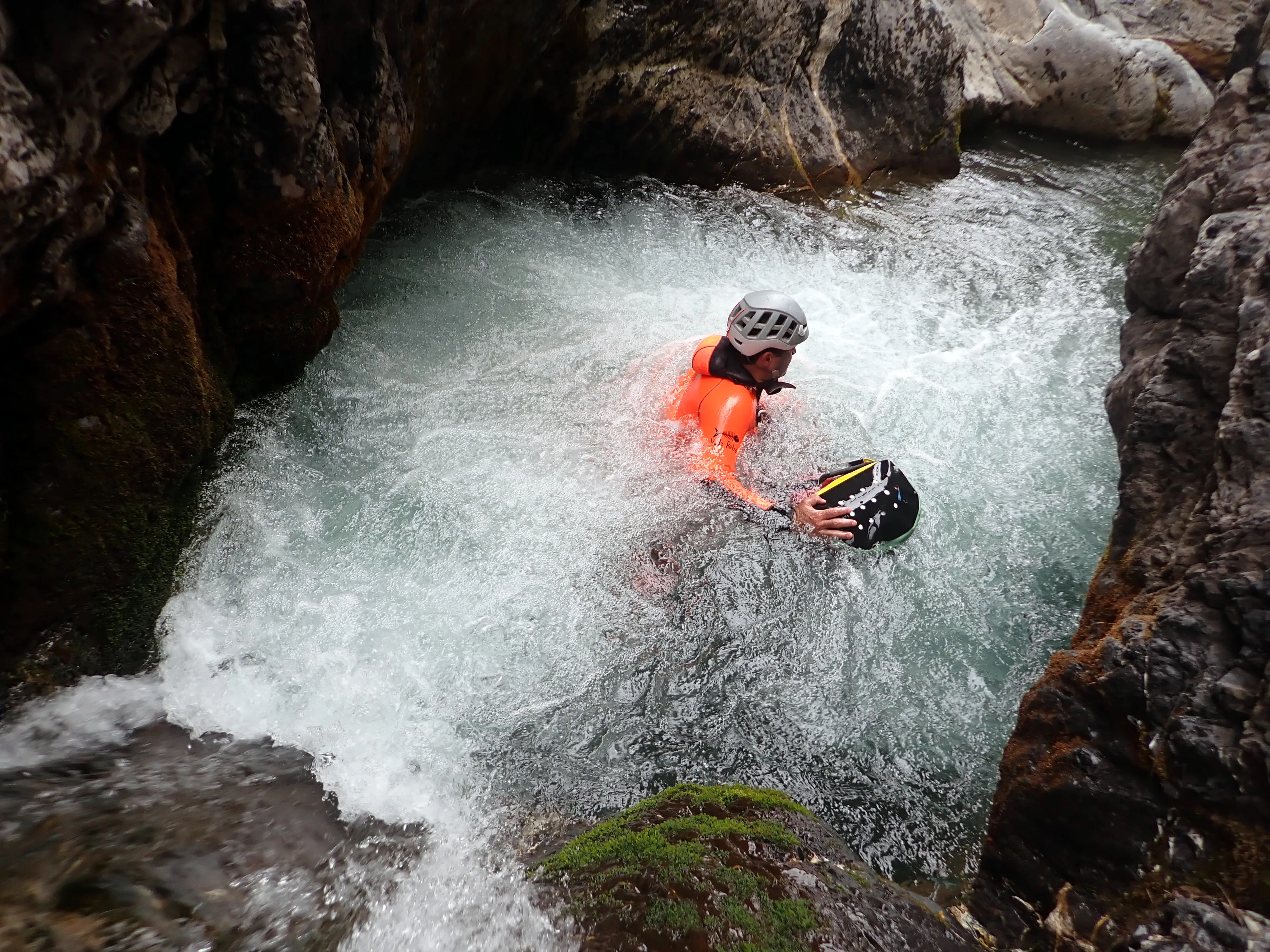 Canyoning dans les Alpes