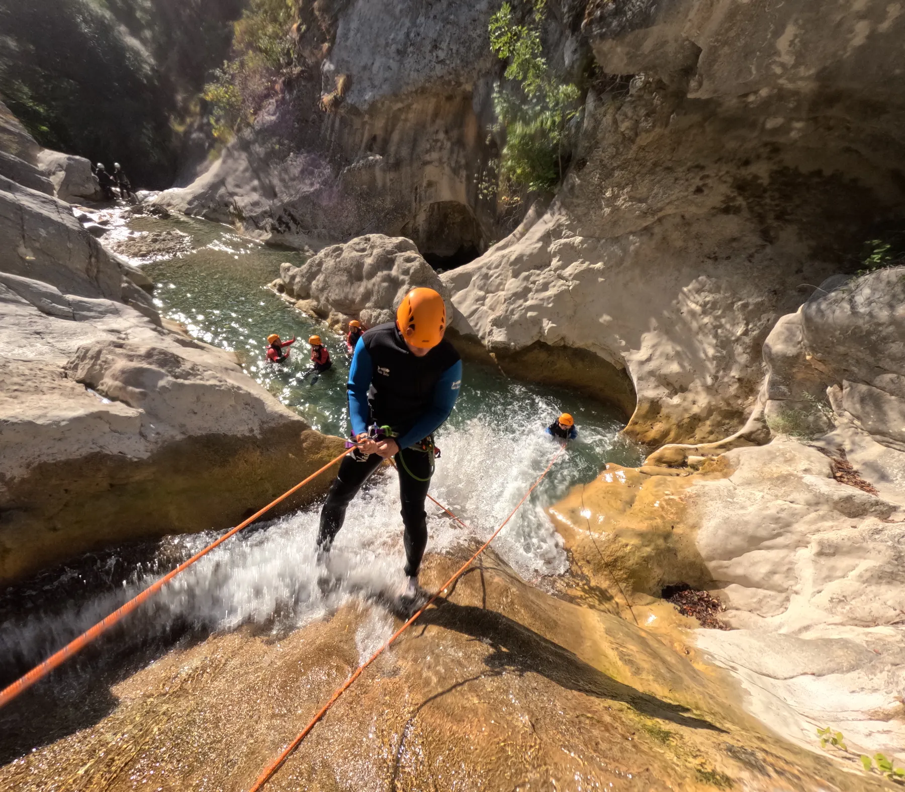 Canyoning aux Gours du Ray